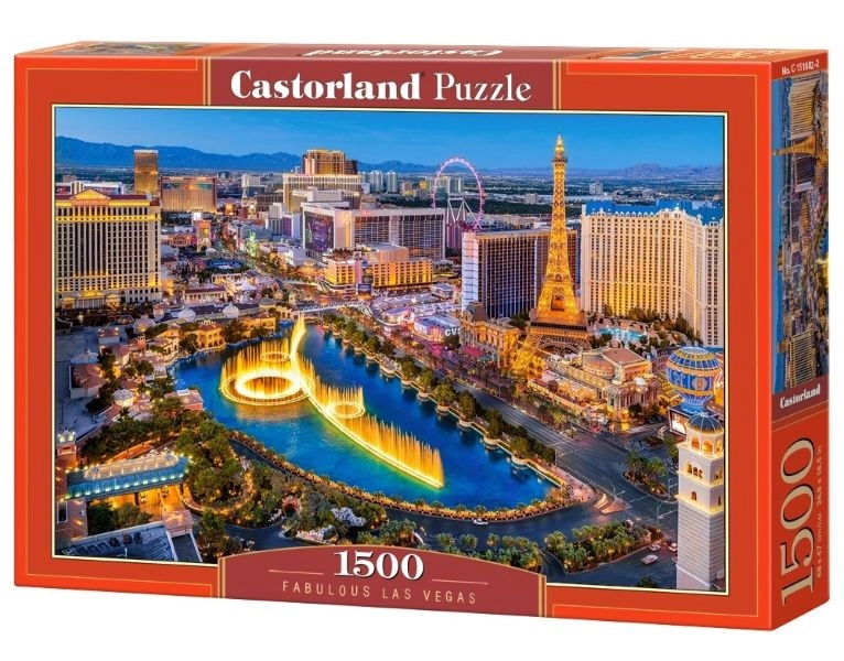 PUZZLE 1500 CASTOR FABUOLUS LAS VEGAS C-151882-2