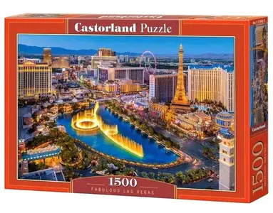 PUZZLE 1500 CASTOR FABUOLUS LAS VEGAS C-151882-2