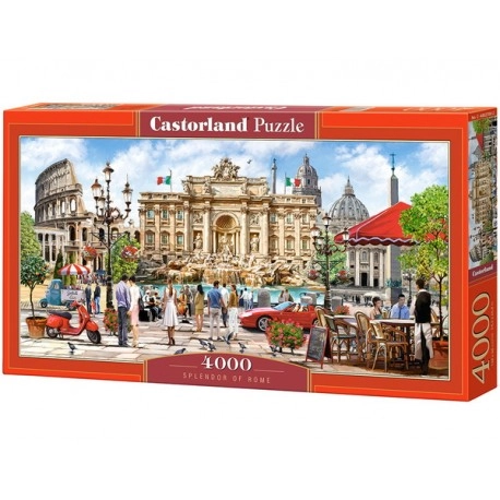 PUZZLE 4000 CASTOR SPLENDOR OF ROME C-400270-2