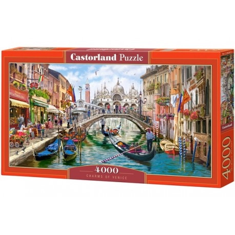 PUZZLE 4000 CASTOR CHARMS OF VENICE C-400287-2