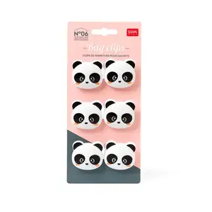 ŠTIPALJKE ZA KESE LEGAMI PANDA CLIP0002 6/1