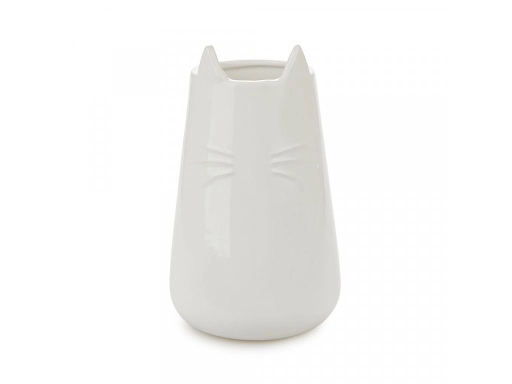 VAZA BALVI MEOW WHITE 27531