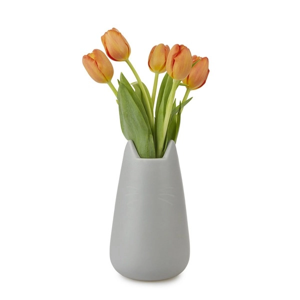 VAZA BALVI MEOW GREY 27532