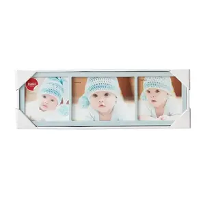 RAM ZA SLIKE 10X15+2X 10X10 BALVI PETIT PLAVI 26192