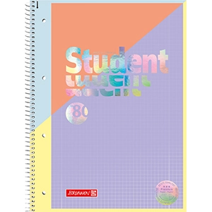 SVESKA SPIRALA A4 90G KARO BRUNNEN WIREBOUND REFILL RUL2 106792869