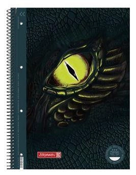 SVESKA SPIRALA A4 90G KARO BRUNNEN DRACHE DRAGO NO28 1067928941