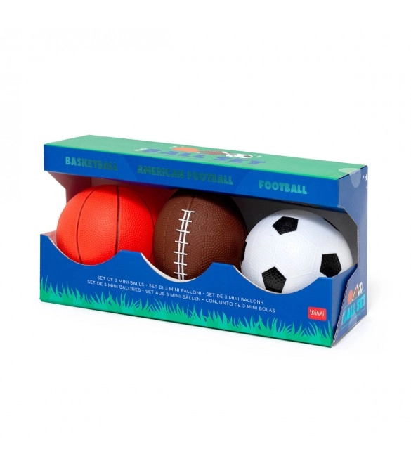 MINI SET 3 LOPTE LEGAMI BS0002