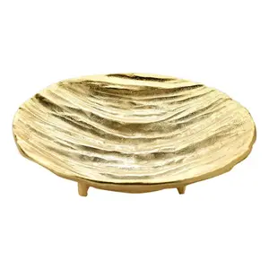 DEKORATIVNA ČINIJA WIDDOP GOLD METAL 23CM HE2002