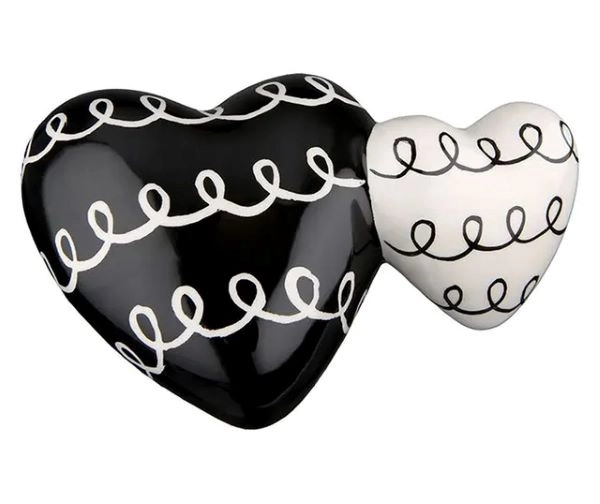 UKRASNA FIGURA SRCE GILDE L 4CM W 12CM H 8CM 34756