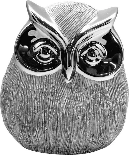 UKRASNA FIGURA OWL GILDE L 8CM W 14CM H 15CM 47204