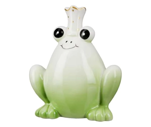 UKRASNA FIGURA FROG GILDE GUSTAV L 8CM W 12CM H 13CM 52649