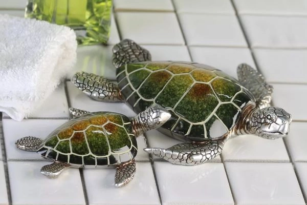 UKRASNA FIGURA TURTLE GILDE W 10CM 79403