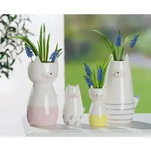 VAZA CAT GILDE L 13CM W 13CM H 24CM 51752
