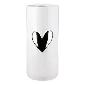 VAZA HEART GILDE H 22CM D 10CM 58817