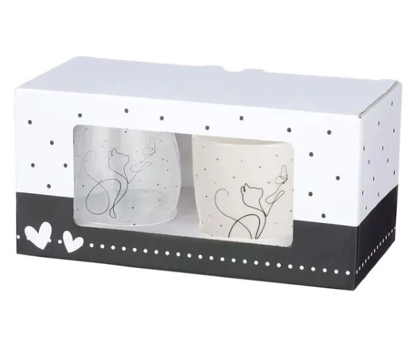 ŠOLJA I ČAŠA SET CAT GILDE L 11CM W 23CM H 12CM 51346