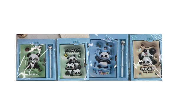 NOTES A5 GONG PANDA S OLOVKOM 20348	