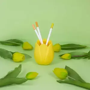 ČAŠA ZA OLOVKE BALVI TULIP YELLOW 28058