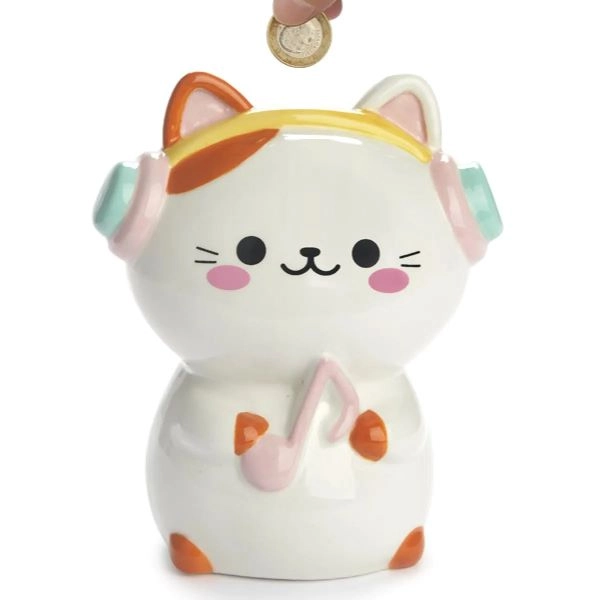 KASICA ZA NOVAC BALVI KAWAII MEDOLY WHITE 28001