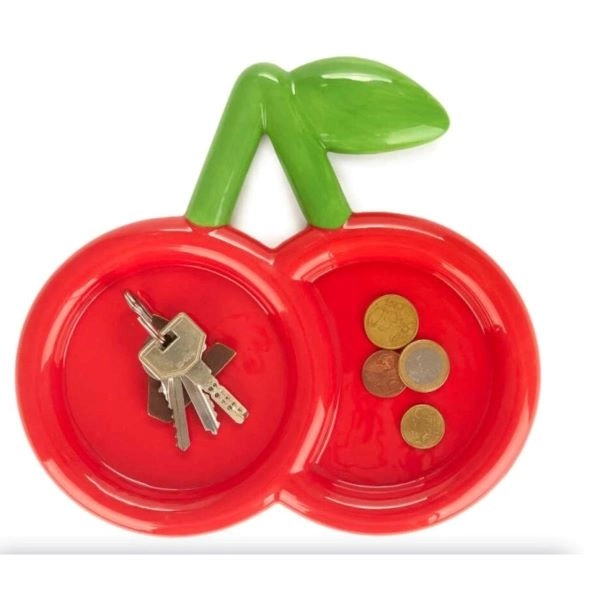 UKRASNA TACNA BALVI CHERRY RED 23CM 28051