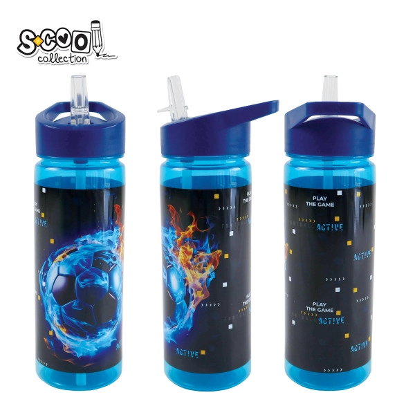 FLAŠICA ZA VODU NBK PVC 6,6/8,5*23CM 600ML  SC3107