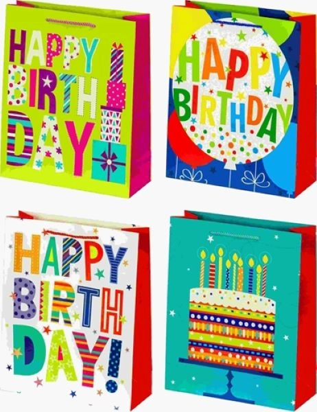 UKRASNA KESA GONG HAPPY BIRTHDAY MEDIUM 20805	