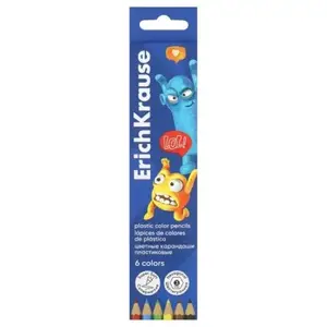 PLASTIČNE BOJICE ERICHKRAUSE JOLLY FRIENDS 3MM 61797 6/1	