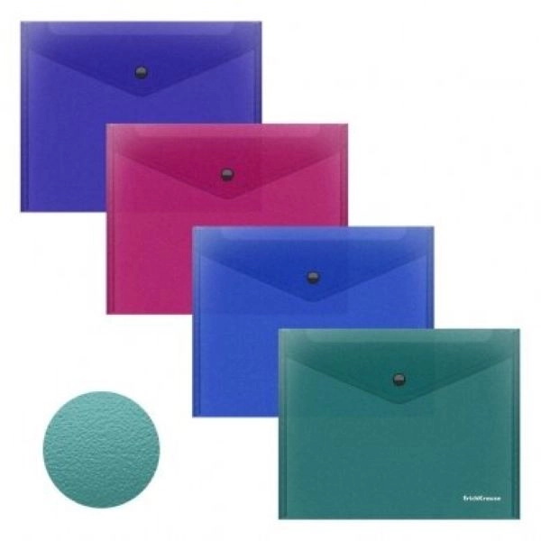 FASCIKLA SA DUGMETOM TRAVEL ERICHKRAUSE FIZZY PASTEL 59170 1/12	