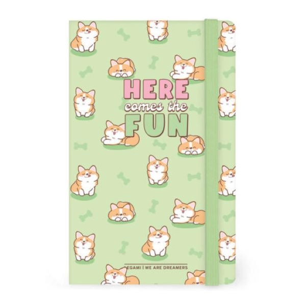 ROKOVNIK LEGAMI PHOTO NOTEBOOK MEDIUM CORGI NOTP0114