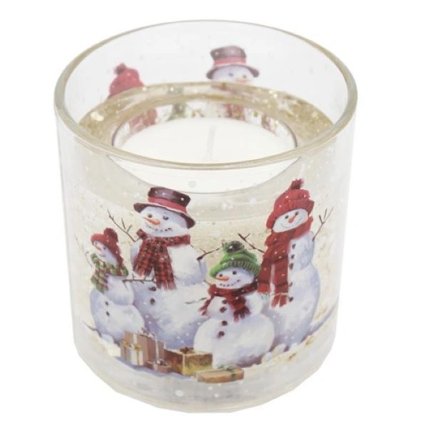 NOVOGODIŠNJA SVIJEĆA LED LESSER SNOWMEN LP54354