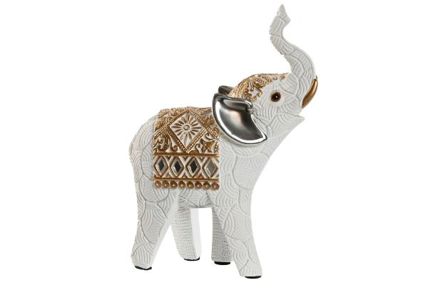 UKRASNA FIGURA SLON ITEM 11X5X16 WHITE FD-220424