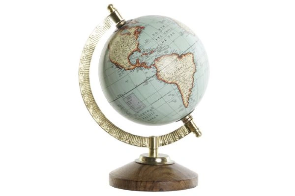 GLOBUS ITEM PVC METAL 16X12X21 BROWN DH-207802