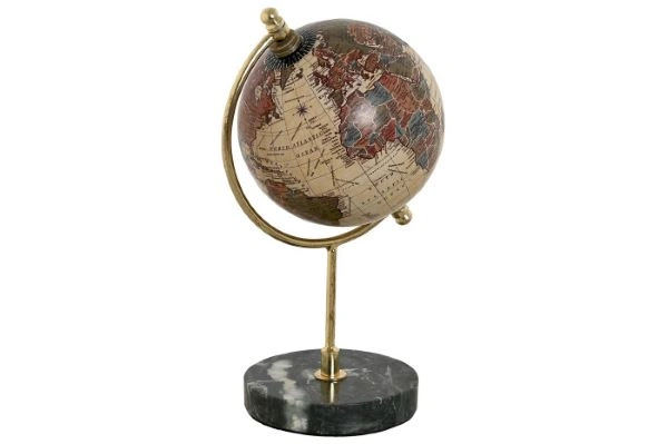 GLOBUS ITEM PVC MARBLE 10X10X20 BEIGE DH-214984