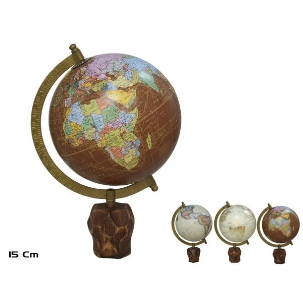 GLOBUS ITEM PVC IRON 12X12X22 PYRAMID GOLDEN DH-221038