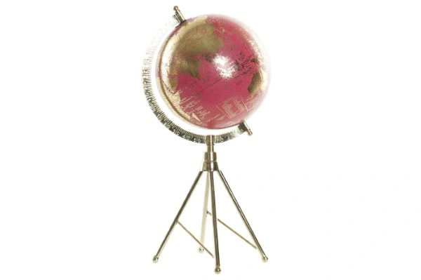 GLOBUS ITEM ALUMINIUM PVC 18,5X16,5X38 GOLDEN DH-182341