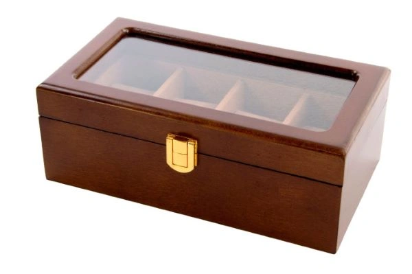 KUTIJA ZA SATOVE ITEM 22X12X8 4 WATCHES BROWN JO-104002