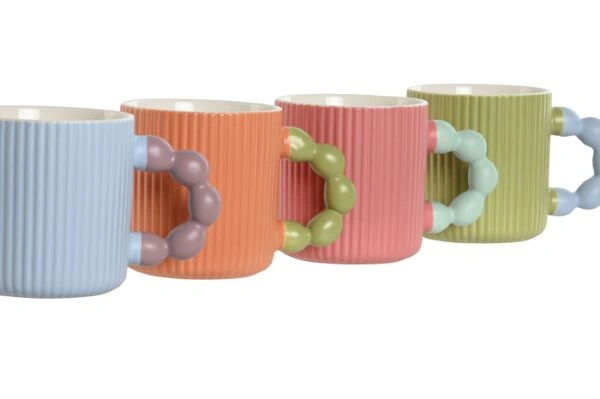 ŠOLJA ITEM 21,5X8,5X9 350ML, LITTLE BALLS 4 MOD PC-211629