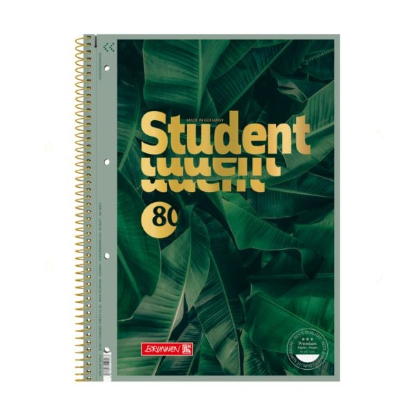 SVESKA SPIRALA A4 KARO BRUNNEN JUNGLE 1067928223