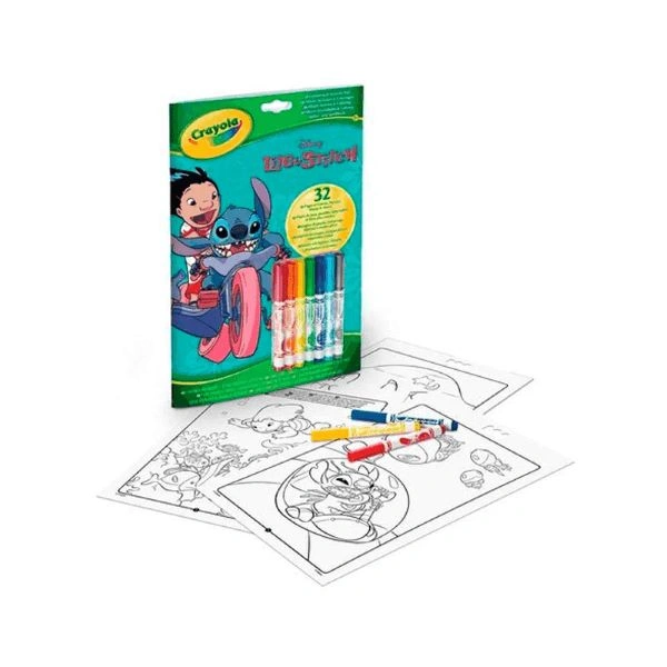 BOJANKA I FLOMASTERI SET CRAYOLA LILO&STITCH 04-0865
