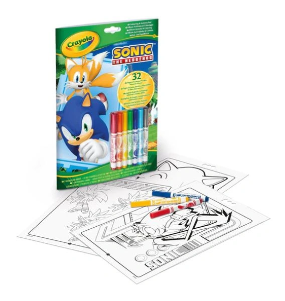 BOJANKA I FLOMASTERI SET CRAYOLA SONIC 04-0866