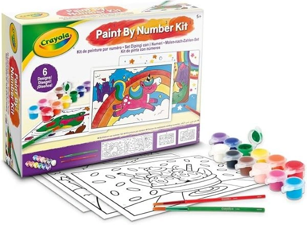 BOJANKA OBOJ PO BROJEVIMA CRAYOLA 04-2949