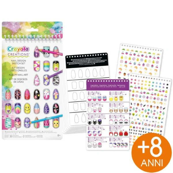 BLOK CRAYOLA CREATIONS NAIL 04-1275