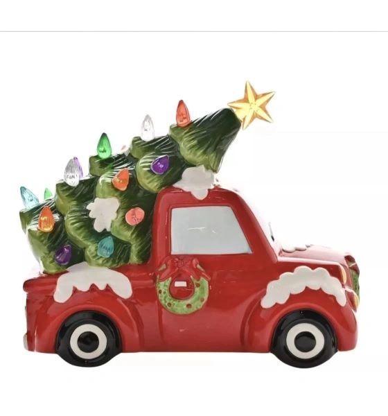 NOVOGODIŠNJA UKRASNA FIGURA CAR WIDDOP LED XM12014