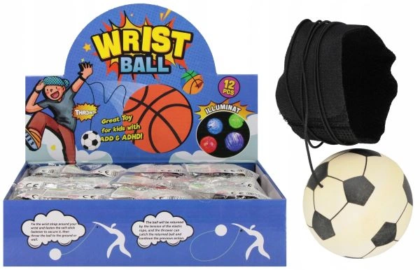 IGRAČKA LOPTA SA LASTIKOM EURO-TRADE 553054