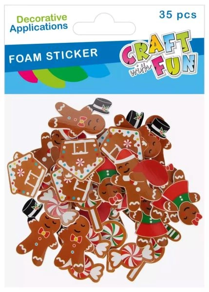 NOVOGODIŠNJI STIKERI OD EVA PJENE EURO-TRADE 567245 35/2