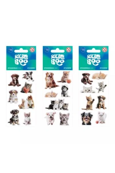 STIKERI ŽIVOTINJE EURO-TRADE 6,6X18CM 550331