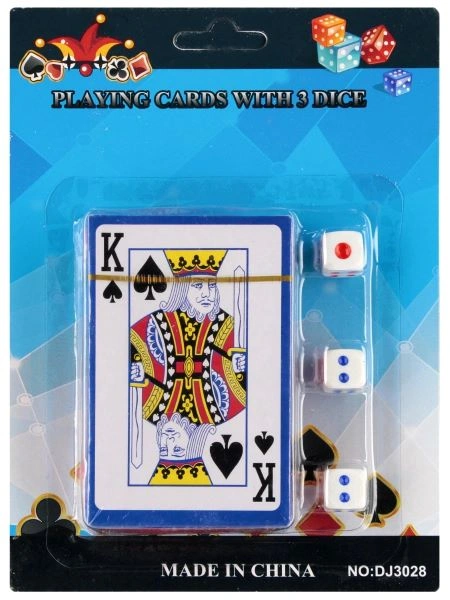 KARTE ZA IGRU I KOCKICE EURO-TRADE 13X17X2 572734