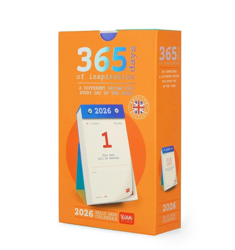 KALENDAR STONI LEGAMI 2026 DAILY DESK CALENDAR CALDC26001