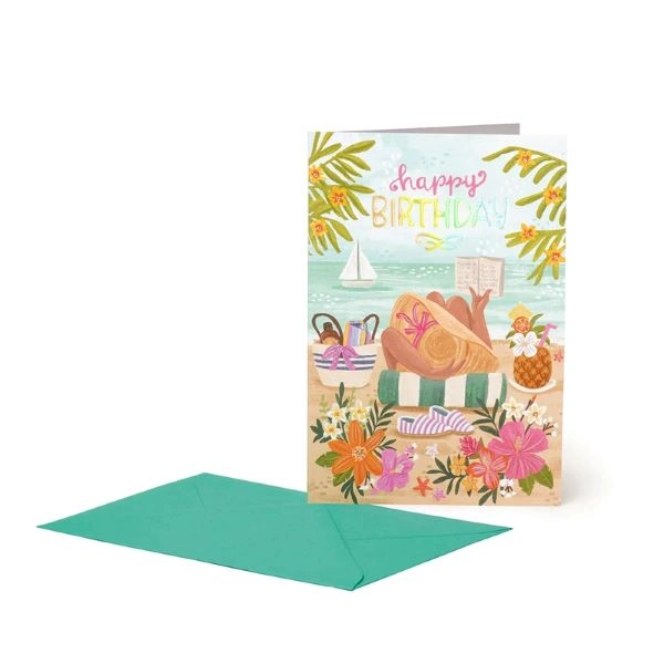 ČESTITKA LEGAMI BIRTHDAY BEACH BG0815