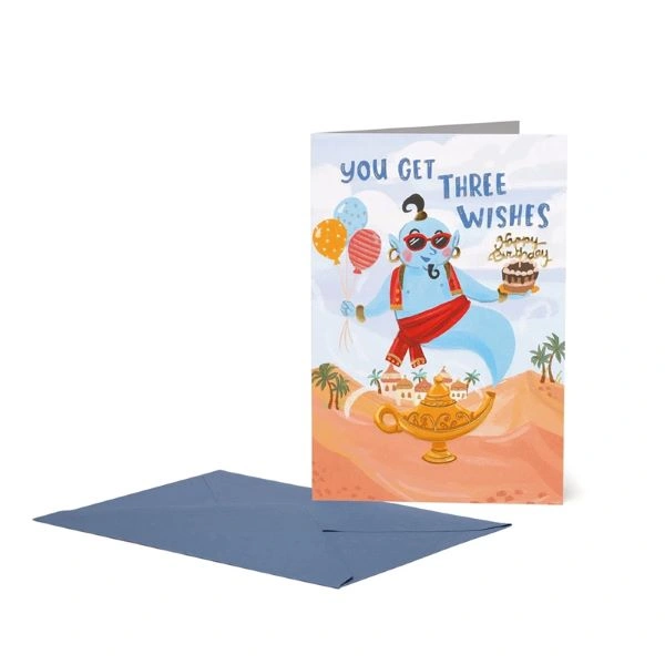 ČESTITKA LEGAMI THREE WISHES BG0817