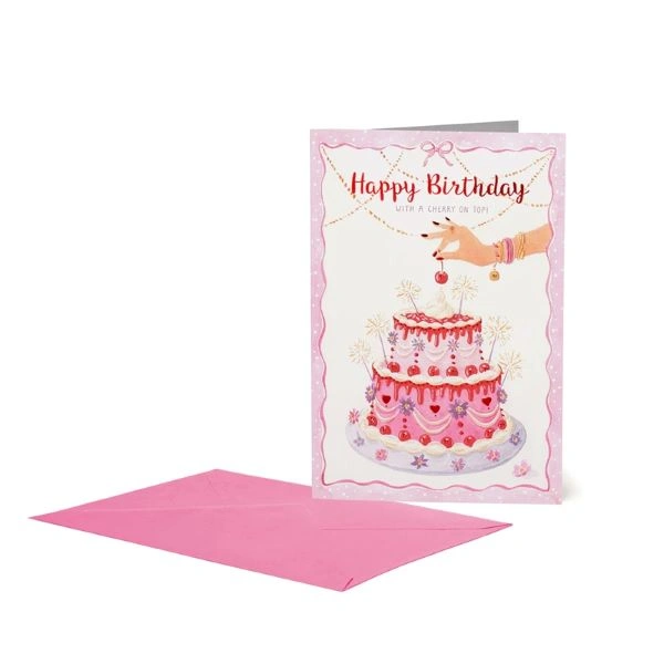 ČESTITKA LEGAMI CHERRY CAKE BG0820